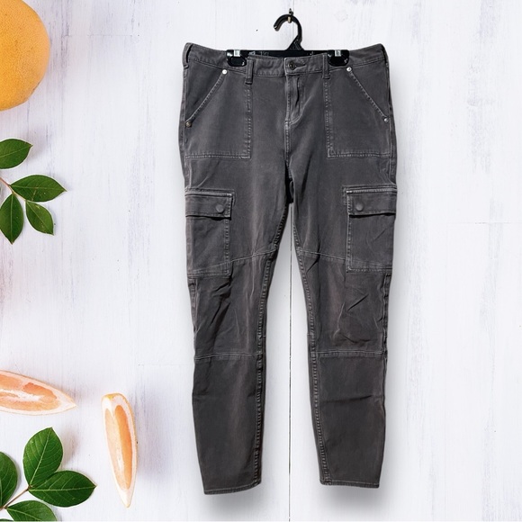 Silver Jeans Skinny Cargo Grey Jeans - Picture 9 of 9